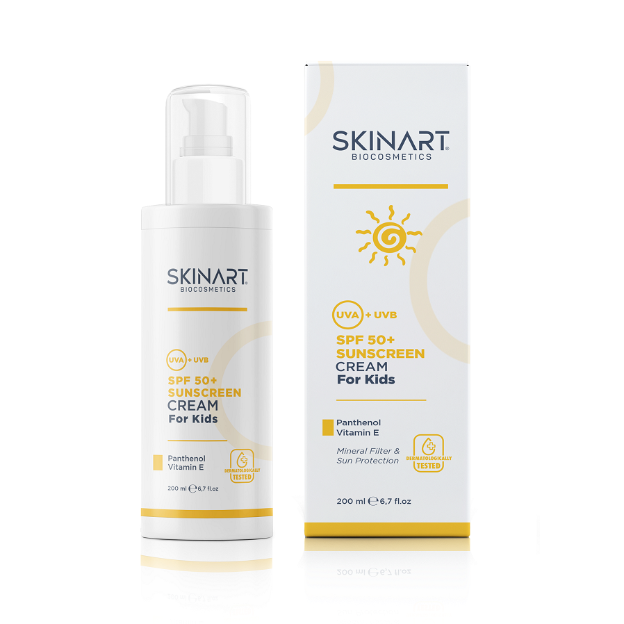 SkinArt SPF 50 + Children's Sunscreen Cream 200 Ml